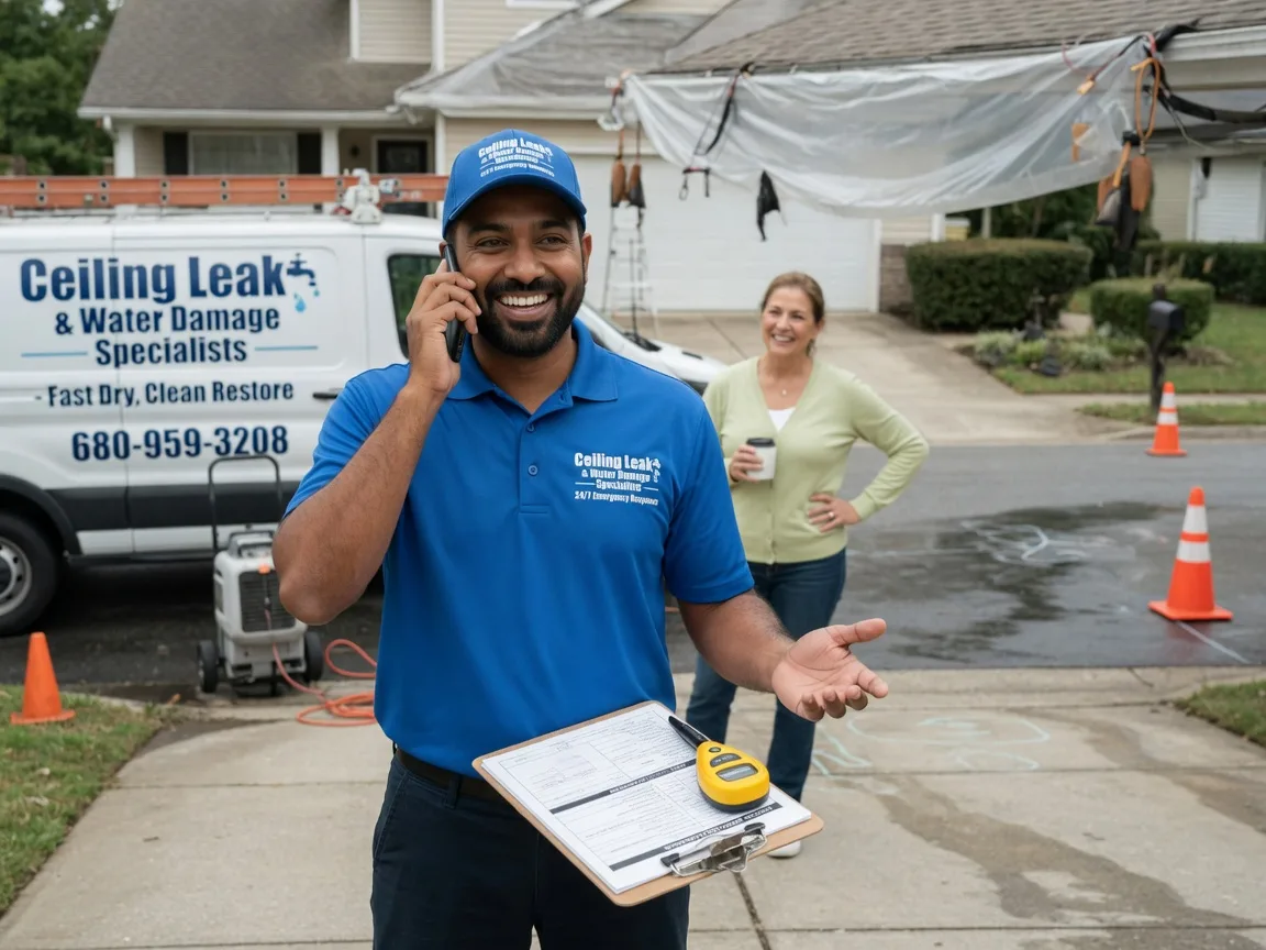 Ceiling Leak Cleanup Kirbyville, TX FAQs